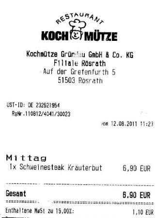 emhz Hffner Kochmtze Restaurant